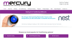 Desktop Screenshot of callmercury.com.au